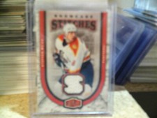 2006-07 FLAIR SHOWCASE STITCHES JERSEY CARD- STEPHEN WEISS- PANTHERS- MINT