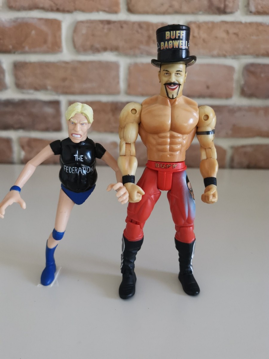 WCW BUFF BAGWELL Action Figure, Power Slam, Marvel, ToyBiz 2000 | eBay