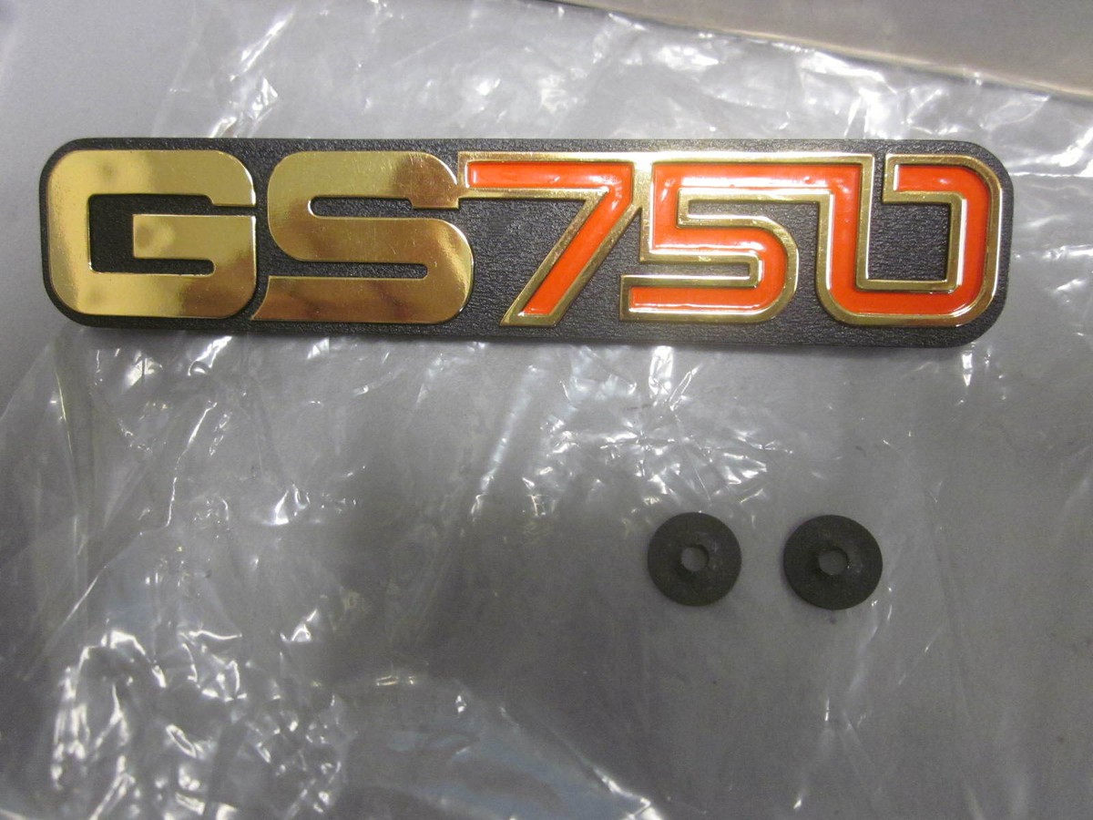 SUZUKI 純正 GS750 GS750E GS400 エンブレム Yahoo!オークション