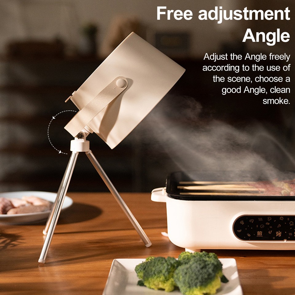 Detachable Countertop Hood Usb Powered Cooking Fume Extractor Portable