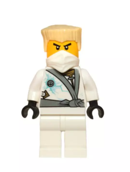  LEGO Ninjago Mini Figure Zane (Techno Robe) - Rebooted