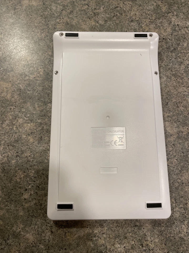 Victor 6400 12-Digit Check and Correct Desk Calculator, White - Image 4 of 4