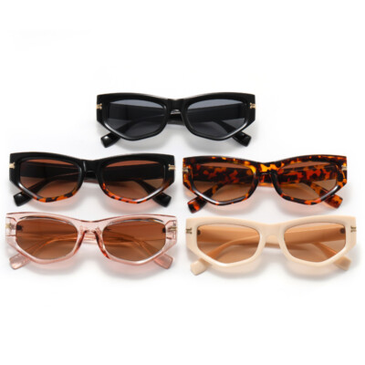 Retro Cat Eye Polarized Sunglasses Stylish Unique UV 400  display picture 1
