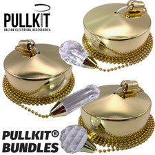 Brass Bathroom Pull Cord Light Switch Brass Pull Switch with Brass Pull Chain