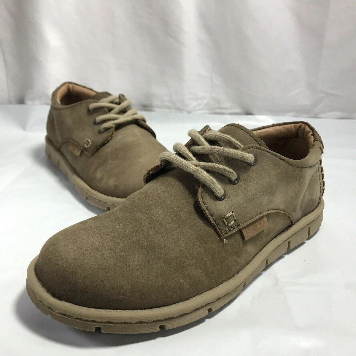 Born Shoes Boys Size 4 Brown Han Soledad Oxford Lace Up Comfort eBay