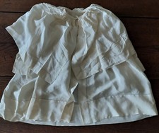 Manteau cape de bébé ancien en soie