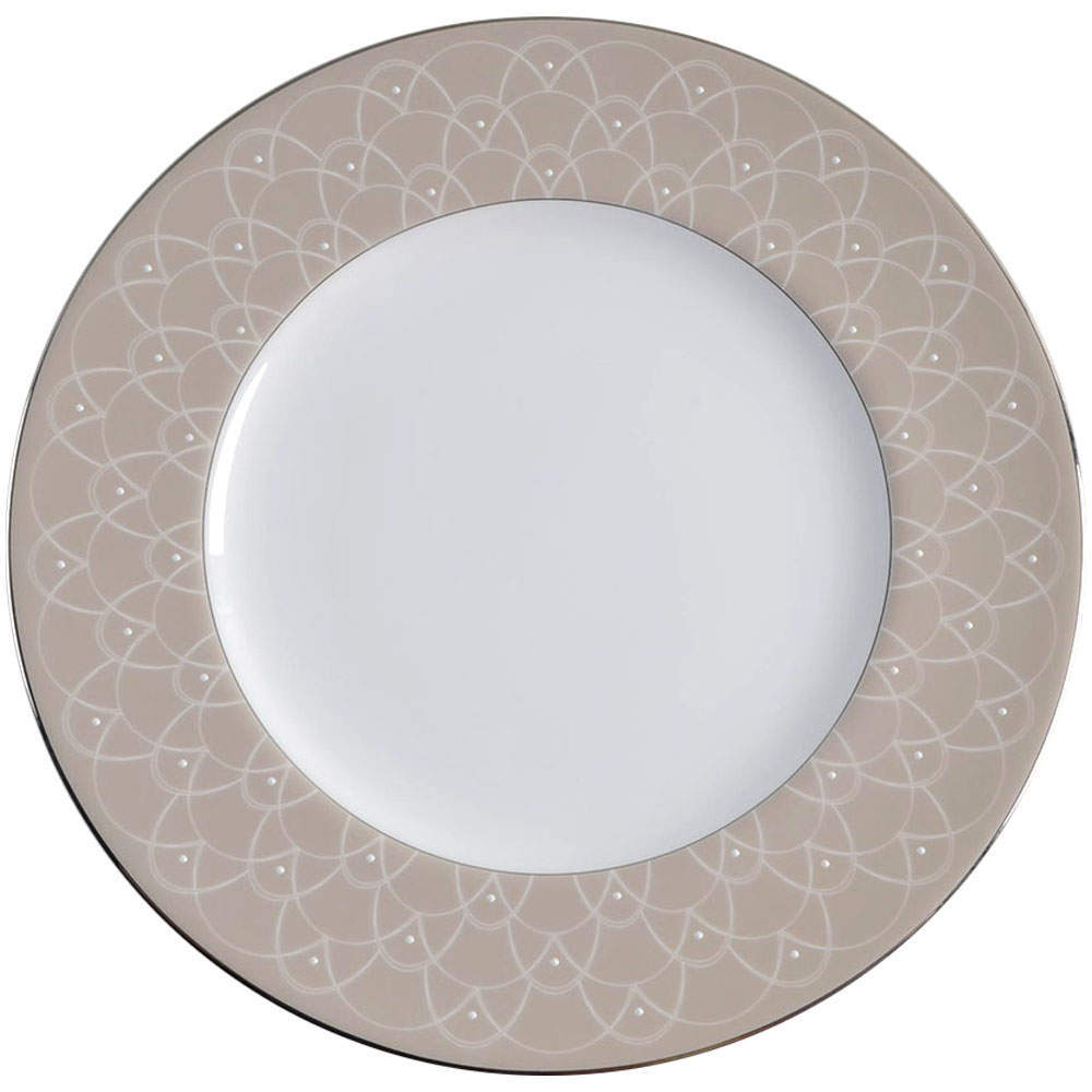 Waterford China Ballet Icing Mocha Accent Salad Plate 7400120