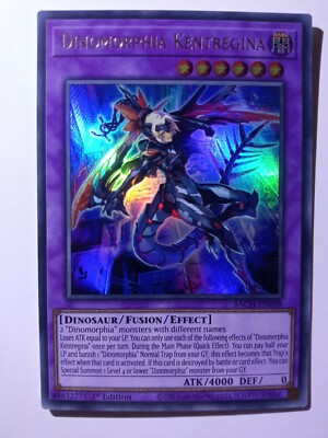 Yu-Gi-Oh! Card - Dinomorphia Kentregina - BACH-EN038 - 1st Edit./ Mint
