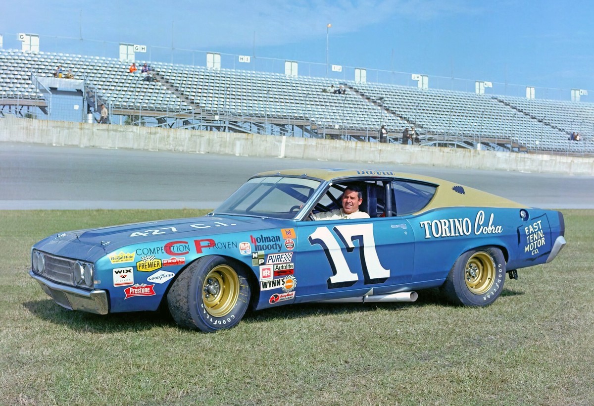 David Pearson #17 Torino Cobra NASCAR 13x19 Poster Gloss Photo