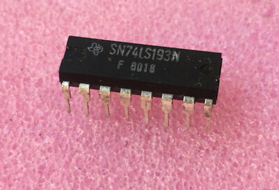 SN74L193N , Counter IC,  Sync Binary 4-Bit Up/Down Counters (Dual Clock w/ clr)