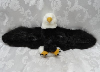Hand Puppet BALD EAGLE Wing Span is 28'' wide