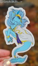 Royal Girl Peophin Neopets Vinyl Sticker 3" Original Cartoon Art