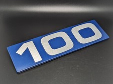 OM 100 OM100 FIAT IVECO LOGO SIGLA EMBLEMA FREGIO STEMMA SCRITTA TARGHETTA BADGE