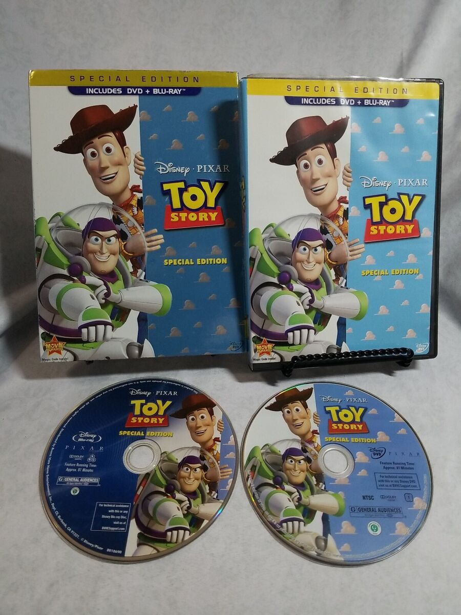 Toy Story (Blu-ray Disc, 2015) Disney Pixar John Lasseter