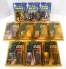 Lot of (10) Star Wars Figures NIP: 7-Shadows of Empire 3-Attack of the Clones