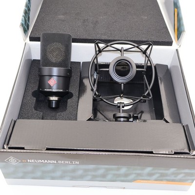 TLM 103 Neumann Large-diaphragm Condenser Nickel Microphone w/Shock Mount Black