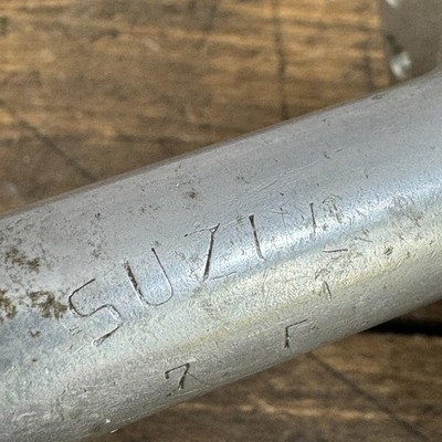 Vintage Suzue Front Hub 48H BMX 87 Nutted Silver Freestyle NOS
