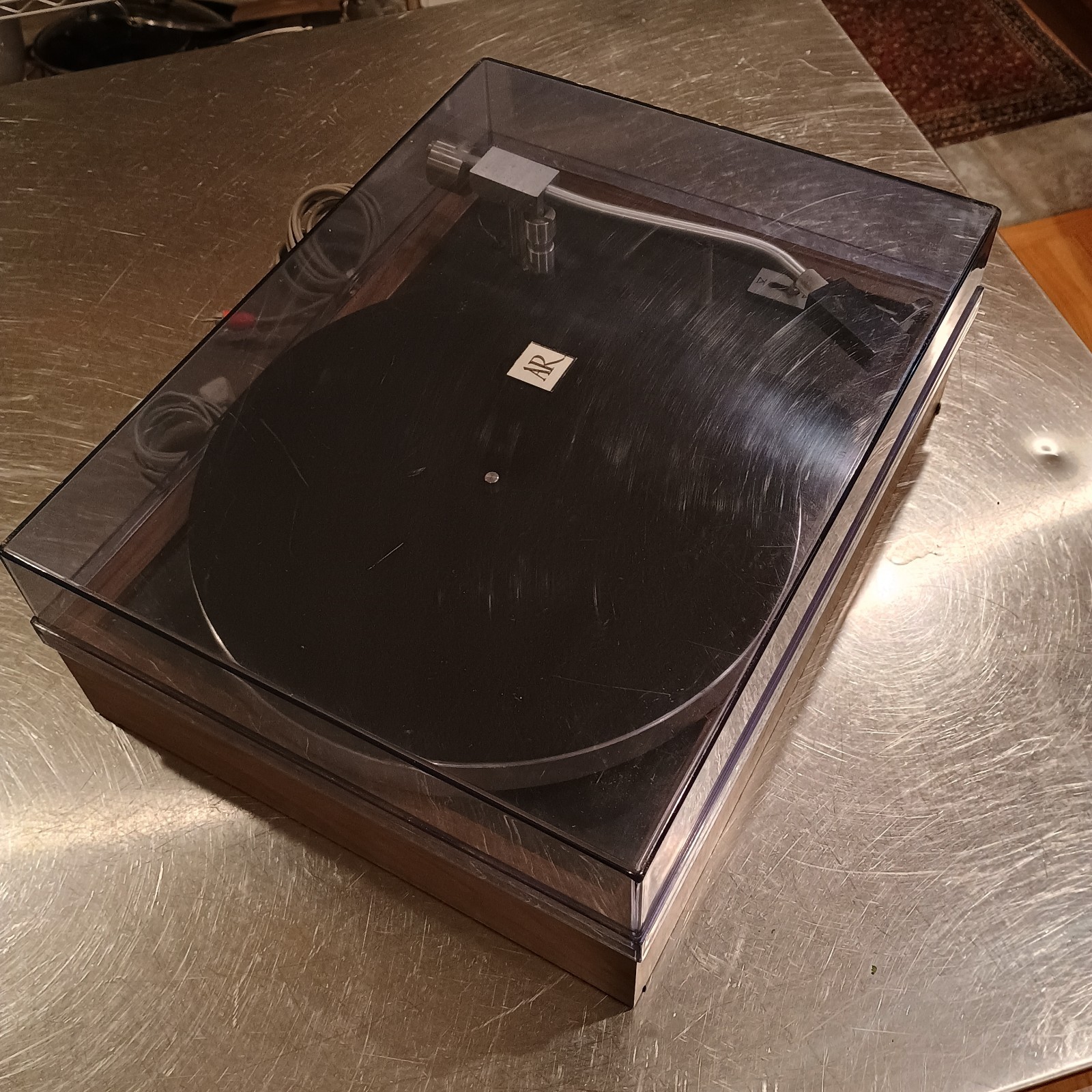 Acoustic Research Turntable AR XB-91 untested and turning