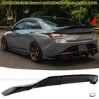 For 2021-2026 Hyundai Elantra Gloss Black RS Sport Style Rear Trunk Spoiler Wing