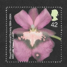 GB 2004 : QEII 42p. Bicentenary of RHS- Miltonia 'French Lake' [MNH] [SG2459]