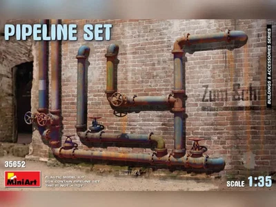 MINIART Ensemble de pipelines - échelle 1/35 - MINIART 35652