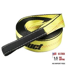 X0 Ft Tow Strap Heavy Duty Pack - 0000 Lbs Breaking 2in X 20ft - 20000lbs 2