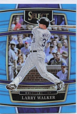 Larry Walker 2022 Panini Select #67 Light Blue #/149