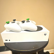 Microsoft Xbox Series S Console with 2 White Wireless Controllers