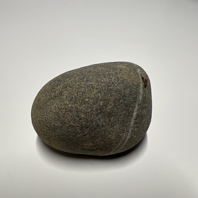 Large Wishing Stone With Good Band- Michigan Great Lakes Stone Natural Stone