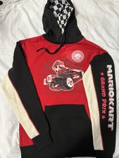 Universal Studios Hollywood Super Nintendo World Mario Kart Grand Prix Hoodie M