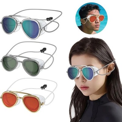 Speedo Sunny G Mariner verspiegelte Unisex Schwimmbrille - Antibeschlag, UV-Schutz