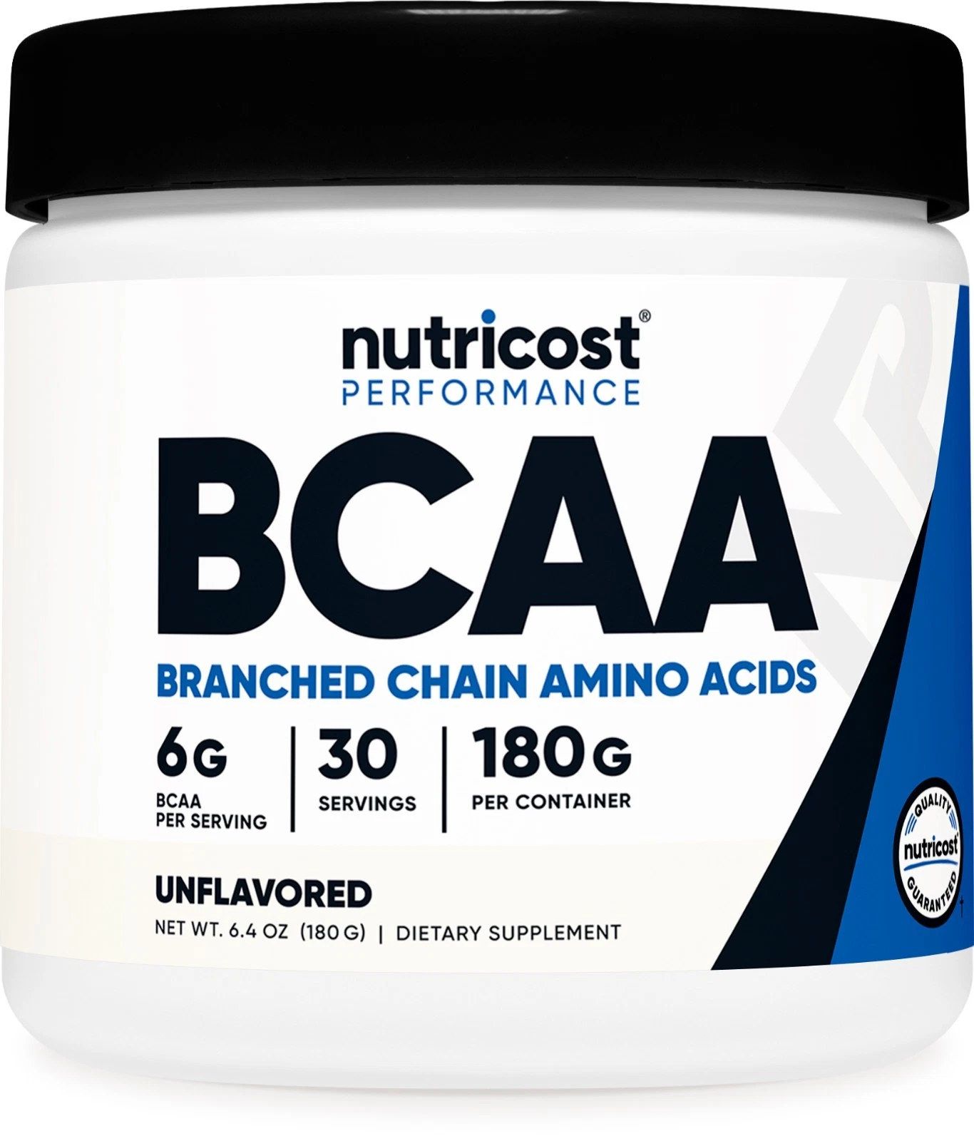 BCAA 30 Serv Unflavored Bottle