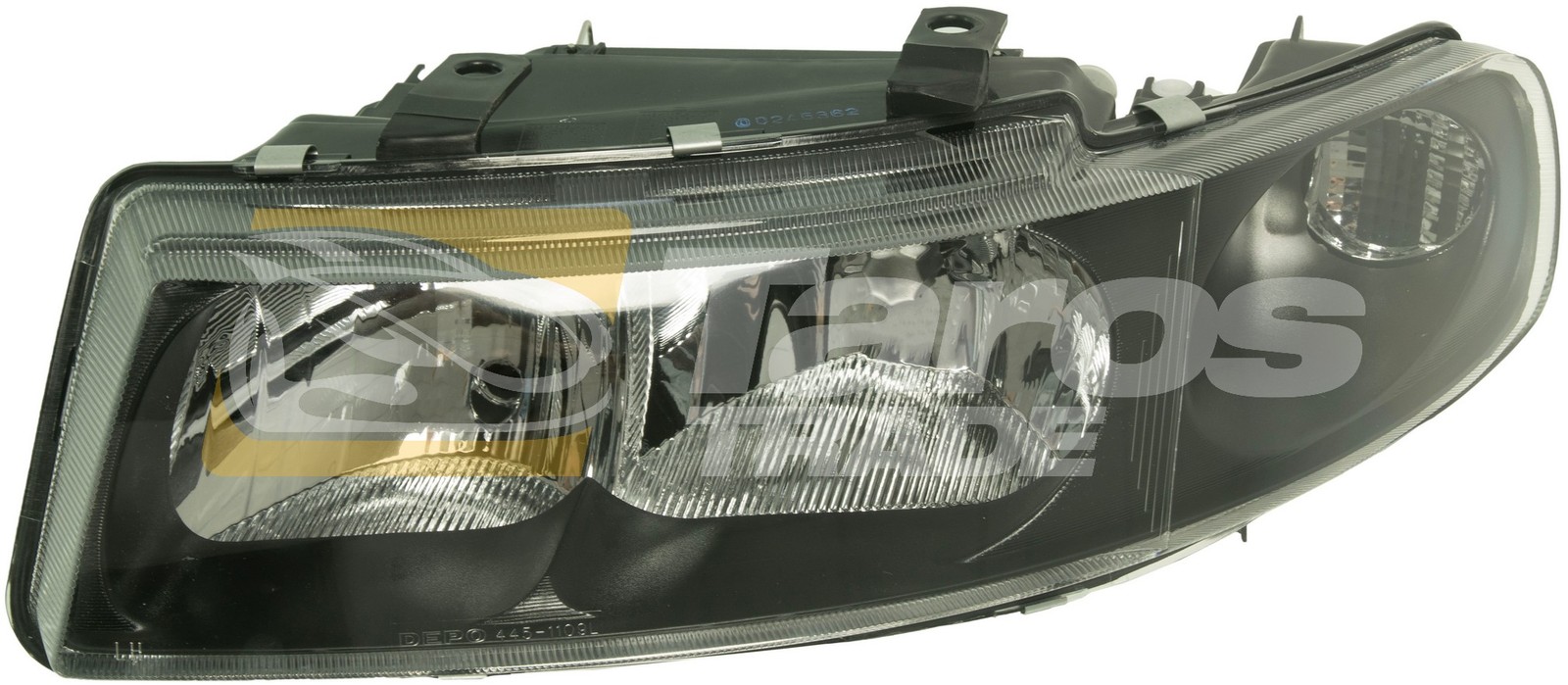 Phare gauche Seat Toledo Leon améliore la visibilité nocturne avec lentille anti-jaunissement