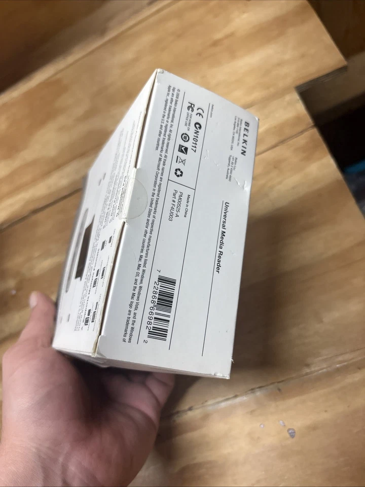 Belkin Universal Flashcard Media Reader USB 2.0 F4U003 Brand New Sealed - Image 4 of 4