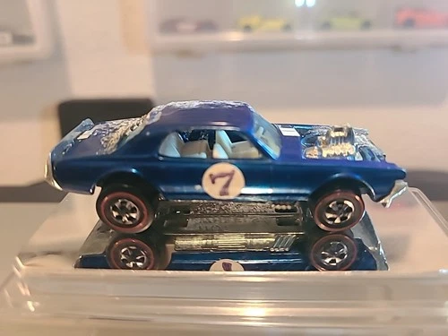 Original Vintage Hot Wheels 1969 Custom Cougar Redline.  For A Project To Fix.