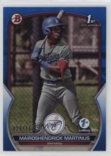 2023 Bowman 1st Edition Blue Foil 29/150 Mairoshendrick Martinus #BPPF-55 18vm