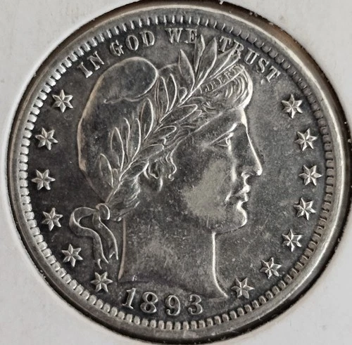 1893 25C Barber Quarter