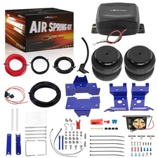 Air Suspension Kit + Air Shock Compressor Kit For Nissan Titan 2WD AWD 2004-2015