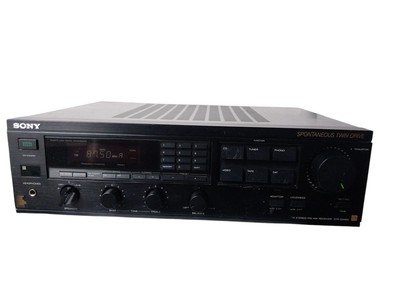 SONY FM STEREO RECEIVER Model STR-GX4ES Vintage SPEAKERS RIGHT SIDE NO WORK