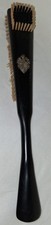 Vintage Wooden Handled Knight Emblem Shoe Brush - West Germany