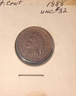 1888 INDIAN HEAD PENNY CENT NICE UNC