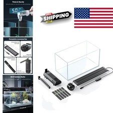 Ultra Clear 5 Gallon Fish Tank Kit with Essential Accessories for Aquatic Life