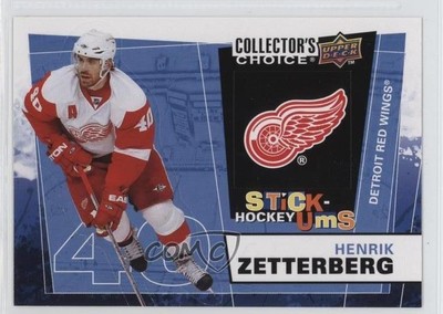 2008-09 Upper Deck Collector's Choice Stick-Ums Henrik Zetterberg #UMS7 0y3