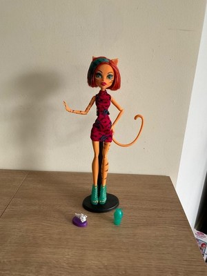 Monster High Freaky Field Trip Toralei Puppe komplett mit Zubehör