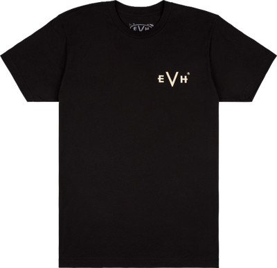 VAN HALEN ギター柄 アロハ シャツ 未使用新品 EVH 5150 EVH Eddie Van Halen Guitar 5150 Iconic T-Shirt, Black, M (Medium