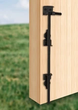 18" Cane Bolt Heavy Duty Gate Drop Rod, Hardware Ground Latch Gate Stopper Ga...