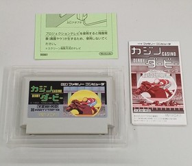 Famicom Software Model Casino Derby Super Bingo Party Room 21 FMa29