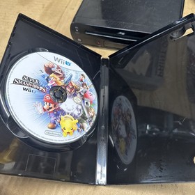 Wii U System Bundle Super Smash Bro&rsquo;s Brawl Game Lot- Tested With New Cords!