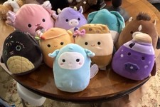 Squishmallows Plush Lot of 9 NWT 5  