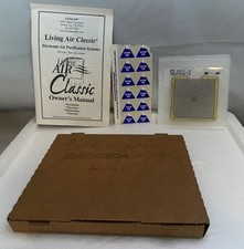 Ozone Plate/Screen/Manual for Alpine?Ecoquest?Living Air?Purifier New NOS